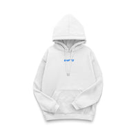 BORN TO RACE hoodie white front