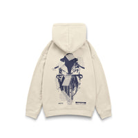DECAY hoodie beige back