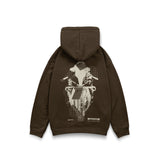 DECAY hoodie brown back