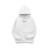 DECAY hoodie white front