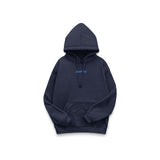 Hoodie Born to Race S1K en marine - vue de face