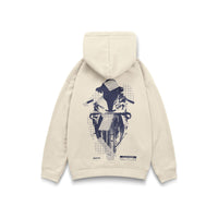 Hoodie Decay S1K en beige - vue de dos