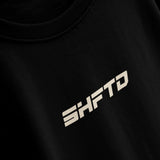 T-Shirt Decay S1K en noir - gros plan sur l'impression