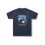 Don't Look Back T-Shirt in Navy