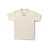T-Shirt Starting Grid S1K en beige - vue de face