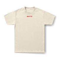 STARTING GRID tee beige front