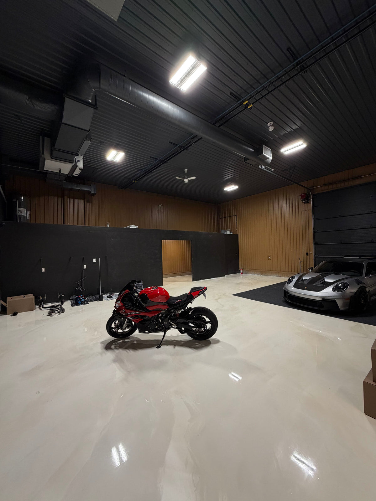Off-Season Bike Storage Spot