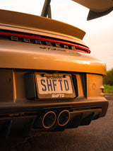 SHFTD License plate frame