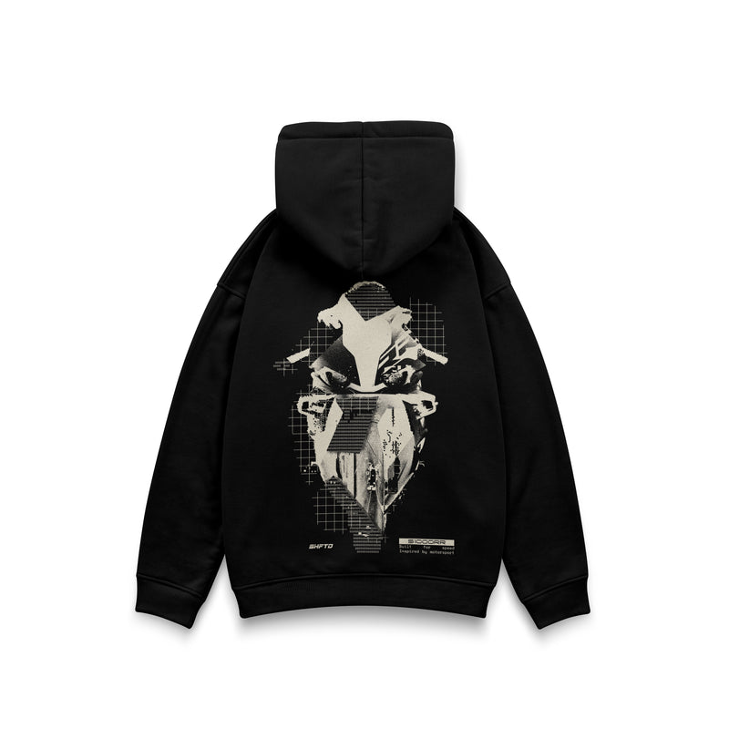 DECAY hoodie black back