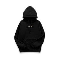 DECAY hoodie black front