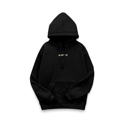 DECAY hoodie black front