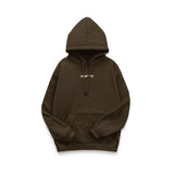 DECAY hoodie brown front
