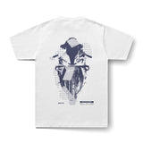 DECAY tee white back