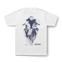 DECAY tee white back