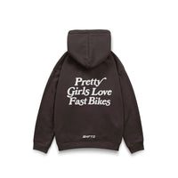 PRETTY GIRLS LOVE FAST BIKES HOODIE