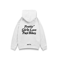 PRETTY GIRLS LOVE FAST BIKES HOODIE