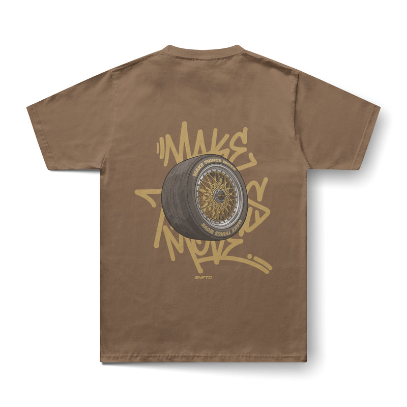 MAKE THINGS MOVE BBS T-SHIRT