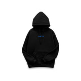 Hoodie Born to Race S1K en noir - vue de face