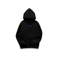Hoodie Born to Race S1K en noir - vue de face