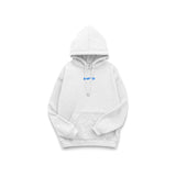 Hoodie Born to Race S1K en blanc - vue de face