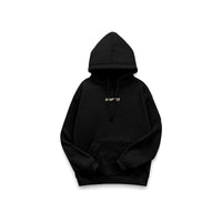 Hoodie Decay S1K en noir - vue de face