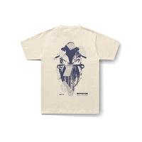 T-Shirt Decay S1K en beige - vue de dos