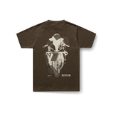 T-Shirt Decay S1K en brun - vue de dos