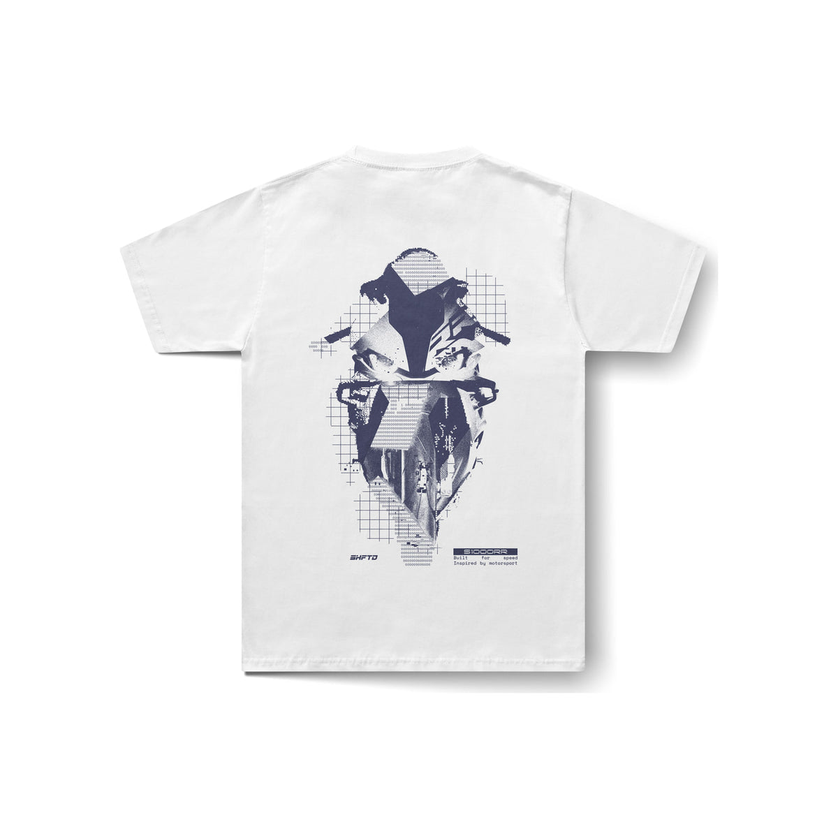 T-Shirt Decay S1K en blanc - vue de dos