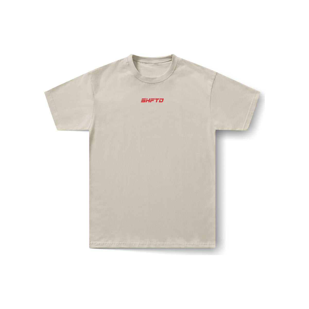 Don't F#@K Up T-Shirt in Beige - front view