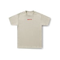 Don't F#@K Up T-Shirt in Beige - front view