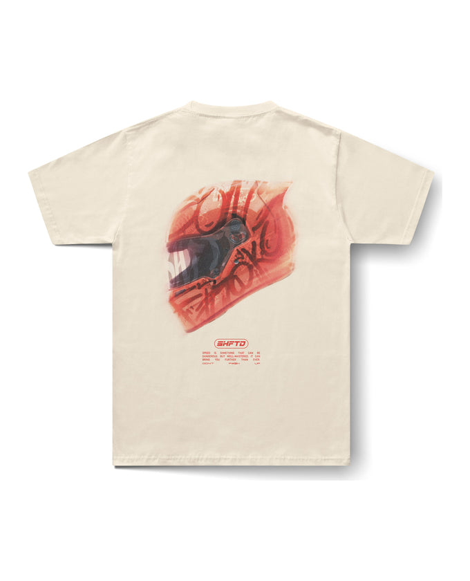 T-Shirt Don't F#@K Up en beige