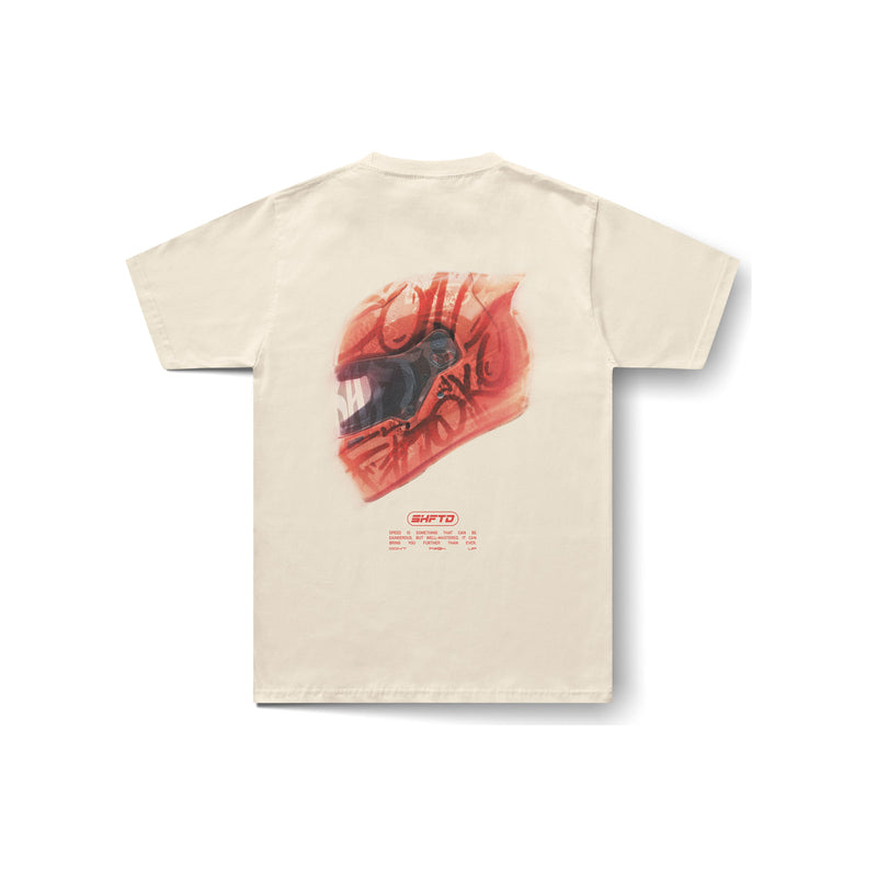 Don't F#@K Up T-Shirt in Beige