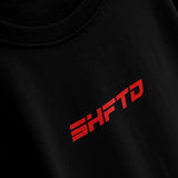 Don't F#@K Up T-Shirt in Black - close-up of the print detail