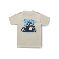 Don't Look Back T-Shirt in Beige