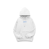 SHFTD Hoodie in White - front view