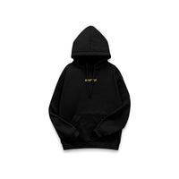 Make Things Move BBS Hoodie in Black - front view