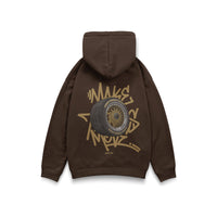 Make Things Move BBS Hoodie in Brown