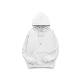 Make Things Move BBS Hoodie in White - front view