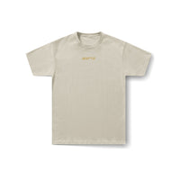 Make Things Move BBS T-Shirt in Beige - front view