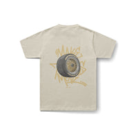 Make Things Move BBS T-Shirt in Beige
