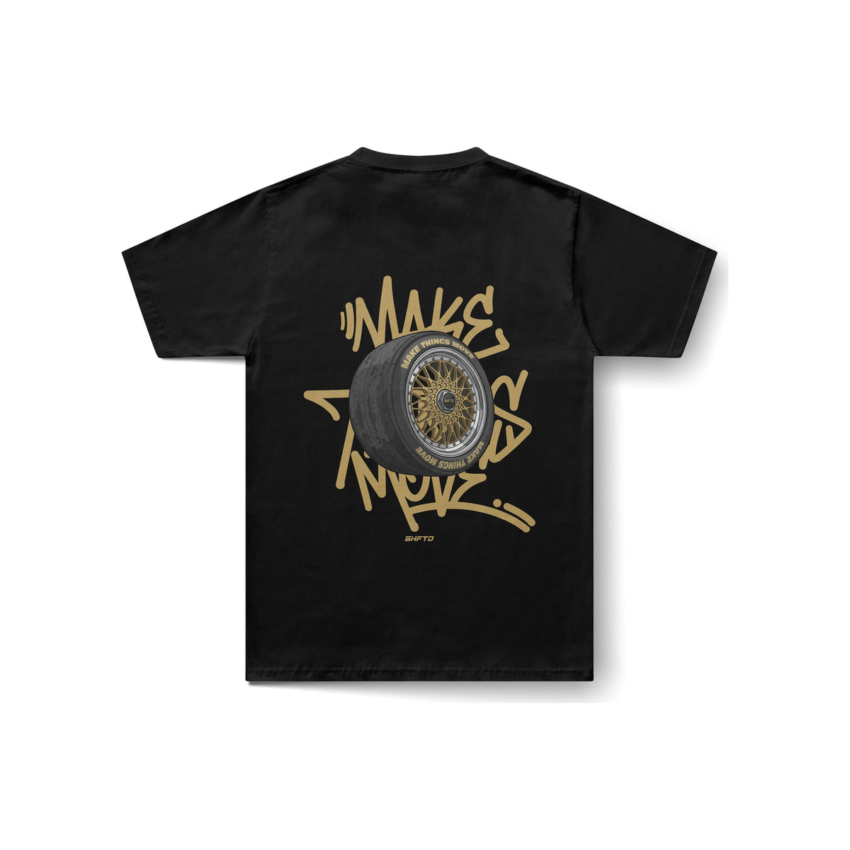 Make Things Move BBS T-Shirt in Black