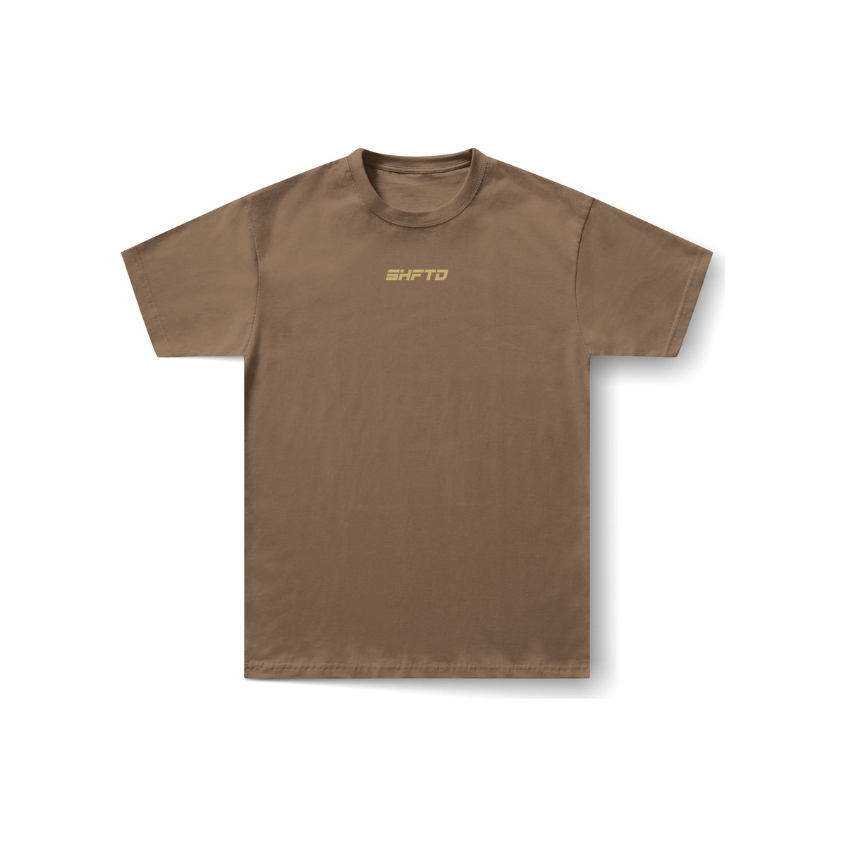 Make Things Move BBS T-Shirt in Brown - front view