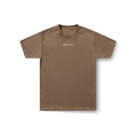 Make Things Move BBS T-Shirt in Brown - front view