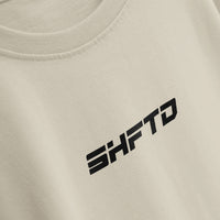 Need Money for S1K T-Shirt in Beige - close-up of the print detail