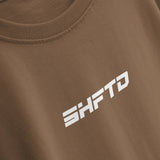 Need Money for S1K T-Shirt in Brown - close-up of the print detail