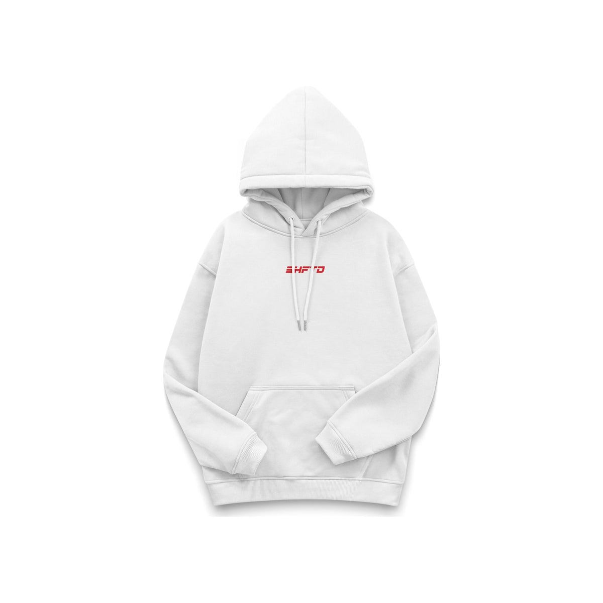 Starting Grid S1K Hoodie in White - front view