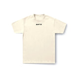 SHFTD T-Shirt in Beige - front view