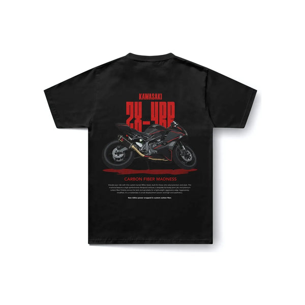 T-Shirt ZX-4RR en noir - vue de dos